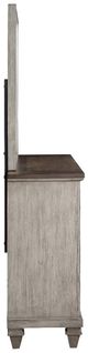 New Classic® Home Furnishings Mariana Vintage Creme Dresser and Mirror Set-4