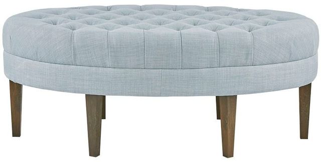 Olliix by Madison Park Dusty Blue Martin Surfboard Tufted Ottoman-0