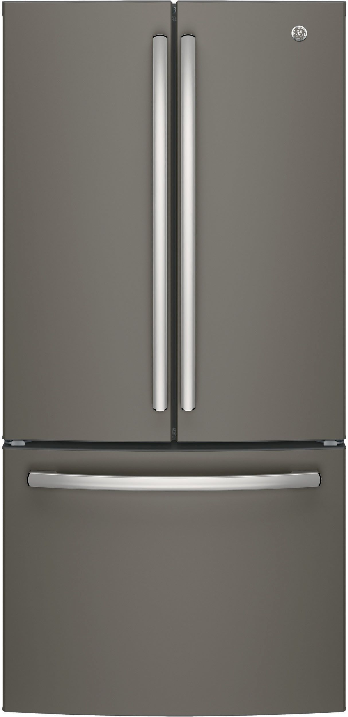 GE® 33 in. 18.6 Cu. Ft. Slate Counter Depth French Door Refrigerator