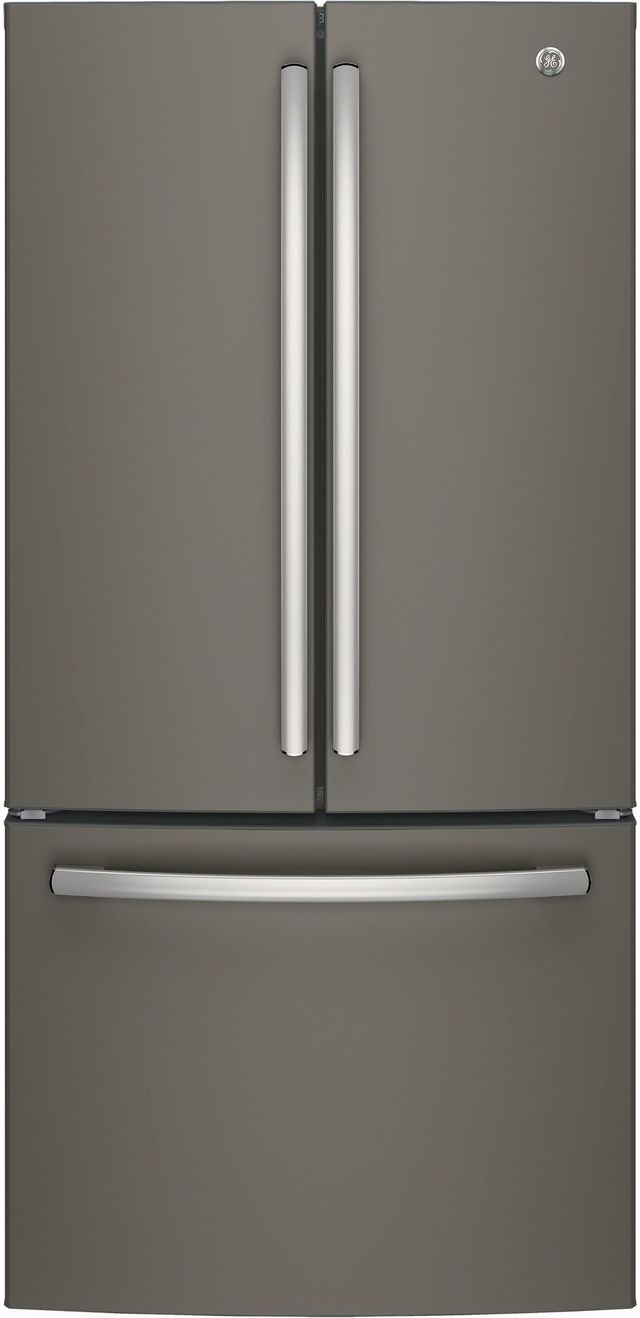 GE® 33 in. 18.6 Cu. Ft. Slate Counter Depth French Door Refrigerator-0