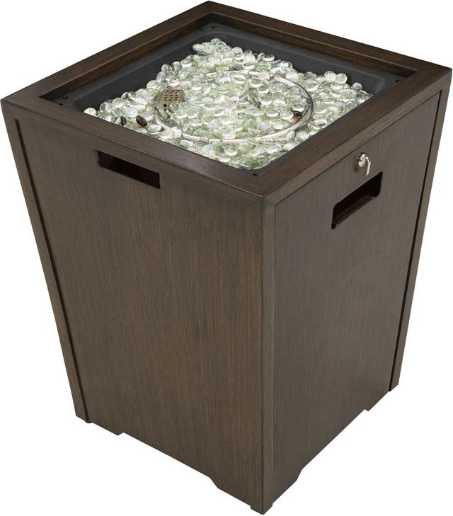 Signature Design by Ashley® Rodeway South Brown Aluminum Fire Pit-4