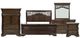 Liberty Furniture Arbor Place 5-Piece Brownstone Queen Sleigh Bedroom Set-0