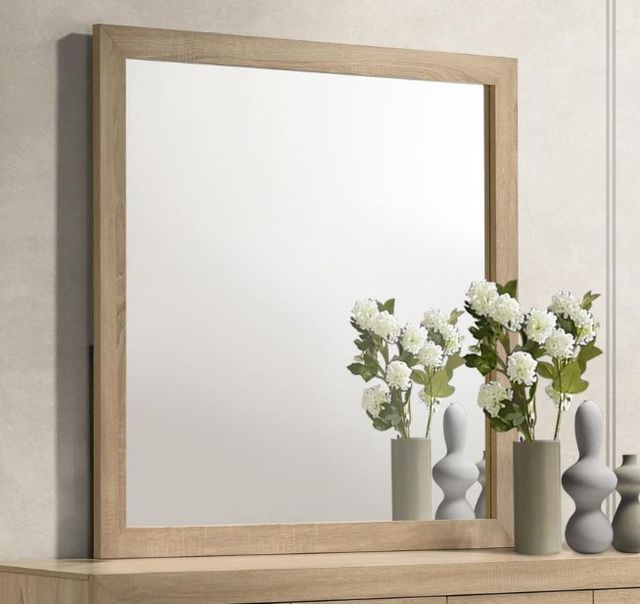 Coaster® Arielle Light Oak Dresser Mirror-4