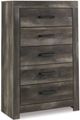 Signature Design by Ashley® Wynnlow 6-Piece Gray King Poster Bed Set-4