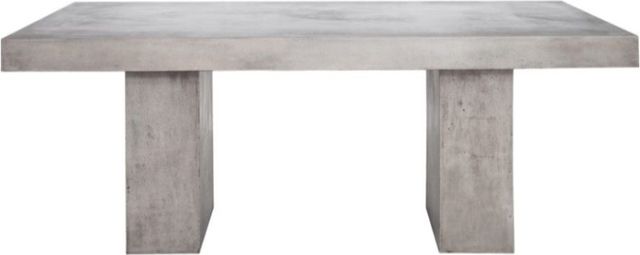 Moe's Home Collection Aurelius 2 Dark Grey Concrete Outdoor Dining Table-1
