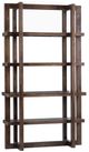 Classic Home Sydney Bark Brown Bookcase-0