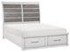 Homelegance® Ambrose Antique Gray/Antique White Queen Storage Platform Bed-0
