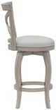HH2 Home Ellendale Aged Gray Swivel Counter Stool-2