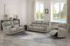 Leather Italia™ Cambria Ladero Cement Power Glider Recliner-2