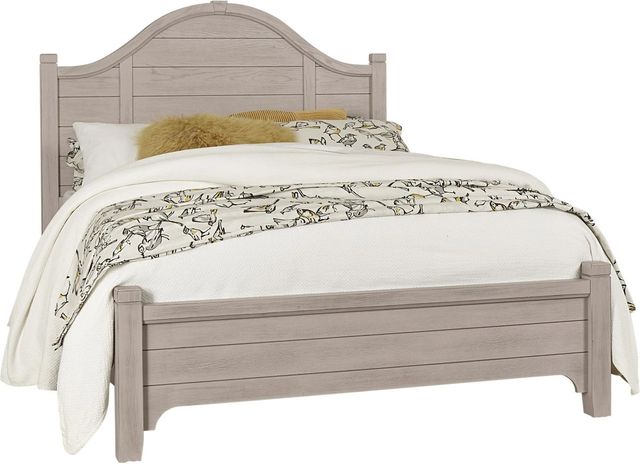 LM Co Home By Vaughan-Bassett Bungalow Home by Ben & Erin Napier Dover Gray Queen Panel Bed-0