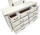 Magnussen Home® Chesters Mill Aged Iron/Alabaster Dresser and Mirror-4