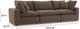 TOV Furniture Cali Chocolate Brown Modular Sofa-2