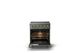 Viking® 5 Series 30" Eucalyptus Pro Style Induction Range with Brushed Brass Trim-1