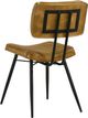Coaster® Misty 2-Piece Camel/Black Padded Side Chairs-4