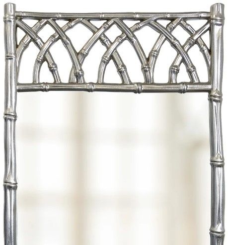 Harp & Finial® Regatta Metallic Silver Mirror-1