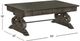Magnussen Home® Bellamy Peppercorn Rectangular Cocktail Table-1