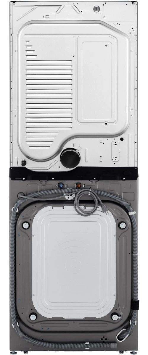 LG Graphite Steel Single Unit, 4.5 Cu. Ft. Washer, 7.4 Cu. Ft. Gas Dryer, WashTower™ with Center Control™-2