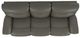 La-Z-Boy® James Charcoal Leather Manual Reclining Sofa-4