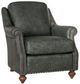 Smith Brothers Customizable 564 Leather Chair-0