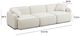 TOV Furniture Travie 3-Piece Sand Modular Sofa-2