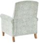 Olliix by Madison Park Light Blue Kirstin Push Back Recliner-1