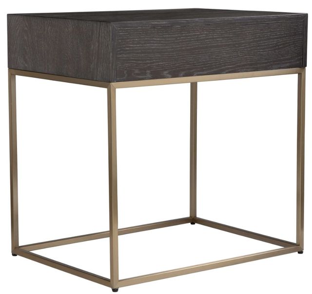 Uttermost® Armistead Dark Walnut Side Table-0