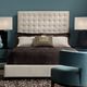 American Leather® Customizable Loja Youth Twin Leather Panel Bed-1