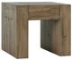 Classic Home Bristol Cafe Brown End Table-0