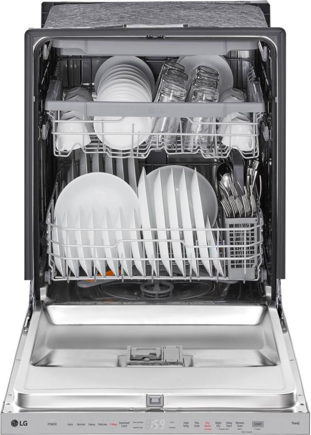 LG 24" Stainless Steel Built In Top Control Dishwasher-LDPH5554S-4