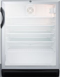 Summit® Commercial Series 5.5 Cu. Ft. Stainless Steel Beverage Center