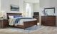 A-America® Westlake Cherry Brown Queen Panel Bed-3