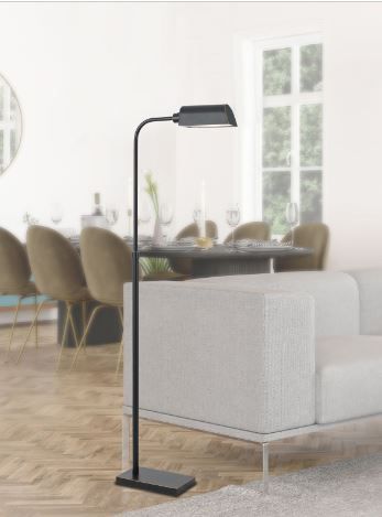 Cal® Lighting & Accessories Dark Bronze Floor Lamp-2