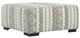 Albany Industries Bend Ivory Ottoman-0