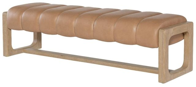 Hooker® Furniture Banyon Bay Desert Oak/Toast Bench-3