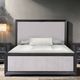 Furniture of America® Hatton Cross 4-Piece Weathered Black Modern Classic Queen Bedroom Set-0