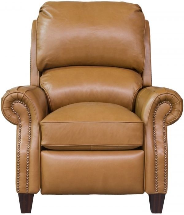 BarcaLounger® Churchill Shoreham Ponytail Leather Manual Recliner-2
