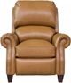 BarcaLounger® Churchill Shoreham Ponytail Leather Manual Recliner-2