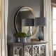 Uttermost® Serenza Silver Leaf Round Mirror-2