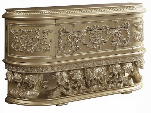 ACME Furniture Vatican Champagne Silver Server-0