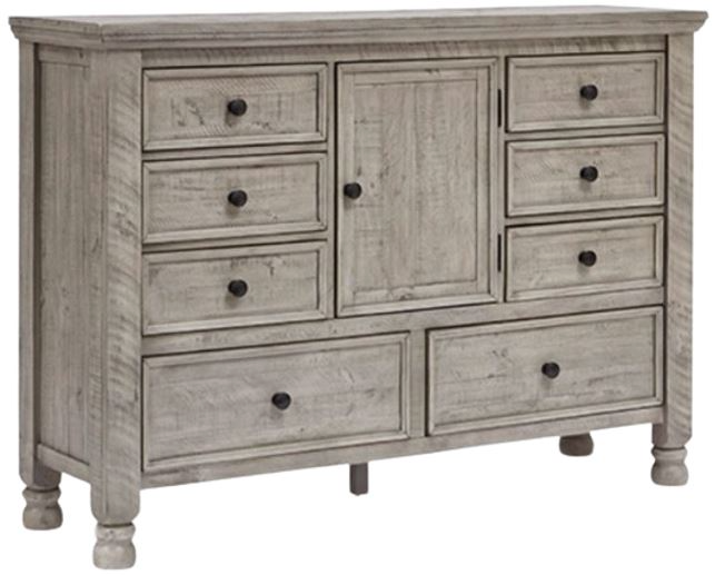 Millennium by Ashley Harrastone Weathered Light Gray Dresser