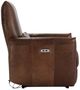 Classic Home Thaya Antique Brown Power Recliner Chair-4