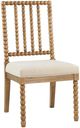 Forty West Designs Bryce French Linen/Medium Brown Dining Side Chair-0