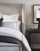 Vanguard® Furniture Customizable Blythe/Blaze King Upholstered Sleigh Bed-3