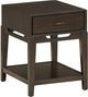 aspenhome® Sutton French Roast Chairside Table-0