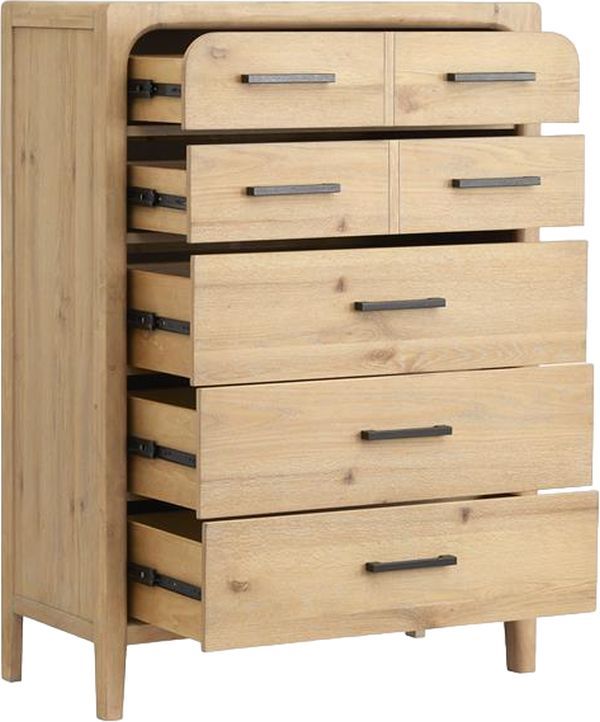 Magnussen Home® Somerset Butternut Drawer Chest-3