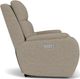 Flexsteel® Strait Dove Power Recliner with Power Headrest-2