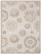 KAS Rugs Calla Taupe Suzani 5'x7' Area Rug-0