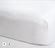 Zenima® Basic White Twin Zippered Mattress Protector-1