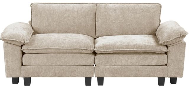Homelegance® Dublin Taupe Loveseat-2