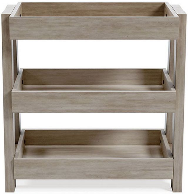 Signature Design by Ashley® Blariden Light Tan Shelf Accent Table-1